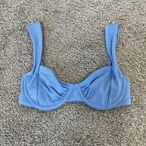 Blue Abercrombie Swim Top